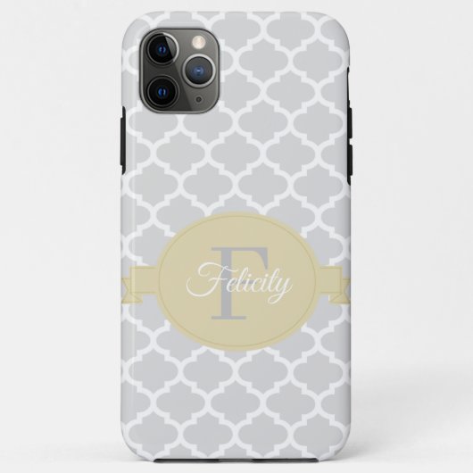 Gelbquatrefolie Personalisiert Case-Mate iPhone Hülle (Rückseite)