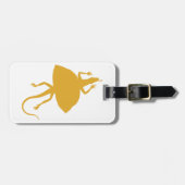 Gelbreptil Gepäckanhänger (Vorderseite horizontal)