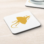 Gelbreptil Getränkeuntersetzer (Linke Seite)