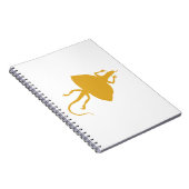 Gelbreptil Notizblock (Rechte Seite)