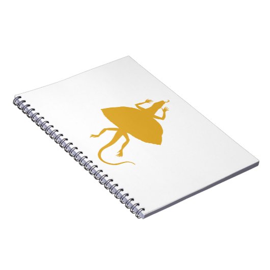 Gelbreptil Notizblock (Rechte Seite)