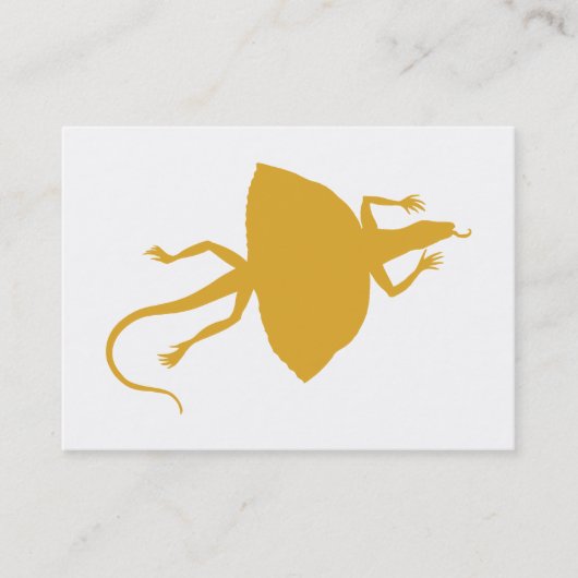 Gelbreptil Visitenkarte (Vorderseite)