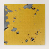 Gelbrisches Metall: schmutzige Textur. Puzzle (Horizontal)