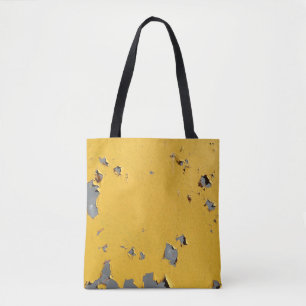 Gelbrisches Metall: schmutzige Textur. Tasche