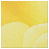 Gelbrosa Blumenmuster Blume Abstrakt Weiß Stoff (Nahaufnahme)