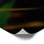 Gelbrosa Lila Miltonia Sunset Orchideen Poster (Ecke)