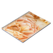 Gelbrose-Blume Notizblock (Linke Seite)