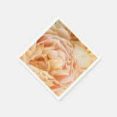 Gelbrose-Blume Serviette (Ecke)