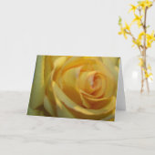 GELBROSE MITTEILUNGSKARTEN (Gelbe Blume)