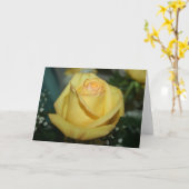 GELBROSENOTE KARTEN (Gelbe Blume)