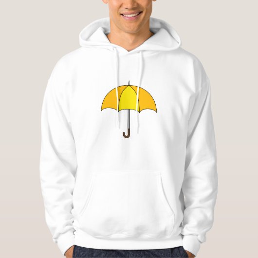 Gelbschirm Hoodie (Vorderseite)