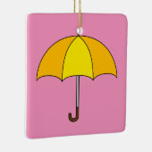 Gelbschirm Keramikornament (Rechts)