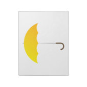 Gelbschirm Notizblock (Rotiert)