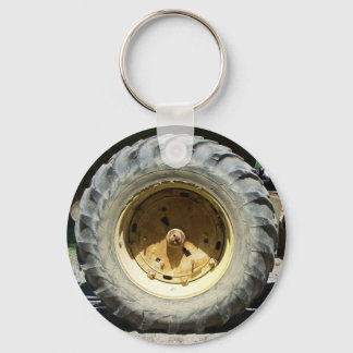 Gelbschlepper Schlüsselanhänger