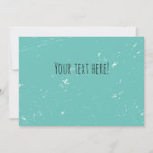 Gelbschleppwagen Kids gestört Einladung (Rückseite)