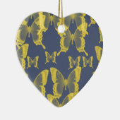 Gelbschmetterling Keramikornament (Rechts)