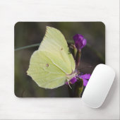 Gelbschmetterling Mousepad (Mit Mouse)