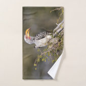 Gelbschnabelhecht Badhandtuch Set (Handtuch)