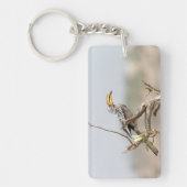 Gelbschnabelhecht Schlüsselanhänger (Vorderseite)