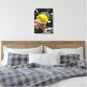 Gelbschwanzfisch Leinwanddruck (Insitu (Schlafzimmer))