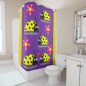 Gelbschwanzkleid lila Kinderduschvorhang Duschvorhang (Beispiel)