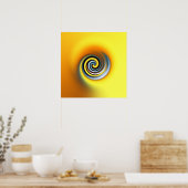 Gelbschwinde Poster (Küche)
