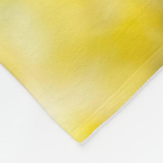 Gelbschwingendes Hähnchenblau - mit Augen Vogel Fleecedecke (Ecke)