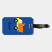 Gelbspielzeug Gepäckanhänger (Rückseite horizontal)