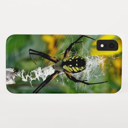 Gelbspinne Case-Mate iPhone Hülle (Rückseite (Horizontal))