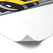 Gelbstädter Bus Poster (Ecke)