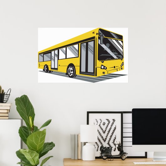 Gelbstädter Bus Poster (Heimbüro)