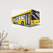 Gelbstädter Bus Poster (Küche)