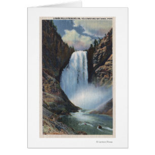 Gelbstein, Wasserfälle von unten