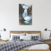 Gelbstein, Wasserfälle von unten Leinwanddruck (Insitu (Schlafzimmer))