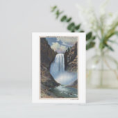 Gelbstein, Wasserfälle von unten Postkarte (Stehend Vorderseite)