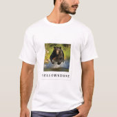 Gelbsteinfarben für Männer und Frauen T-Shirt (Vorderseite)