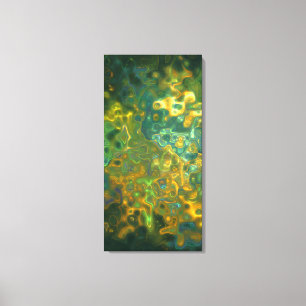 Gelbsteinfelster-Muster Leinwanddruck