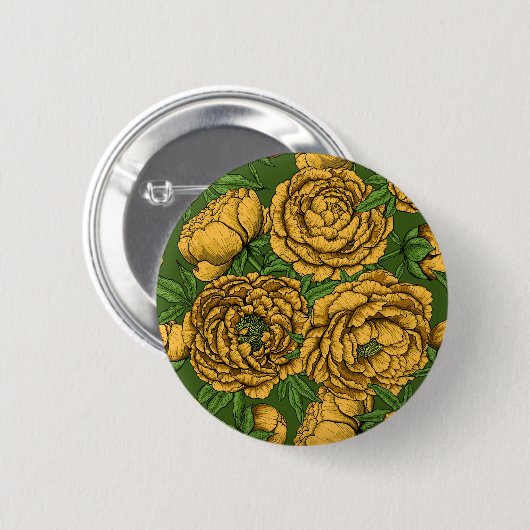 Gelbsteinstrauch Button (Vorne & Hinten)
