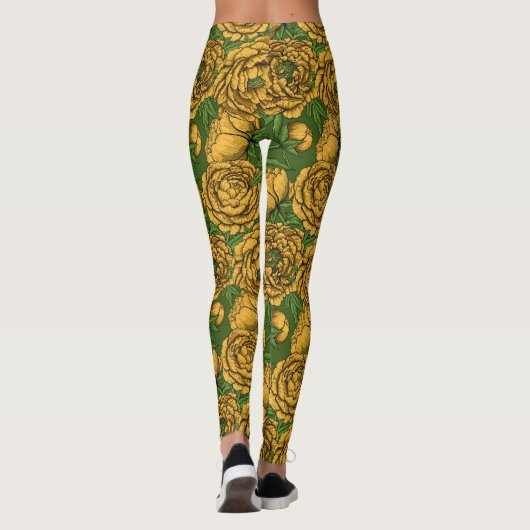 Gelbsteinstrauch Leggings (Rückseite)