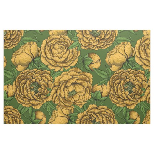 Gelbsteinstrauch Stoff (Fat Quarter (45,7 x 55,9 cm))
