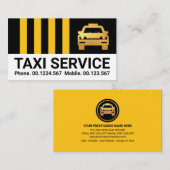 Gelbstreifen Visitenkarte (Vorne/Hinten)