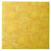 Gelbstrukturierte Keramik Fliese (Vorderseite)