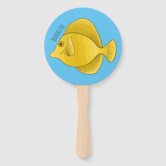 Gelbtang-Cartoon Fächer (Vorderseite)