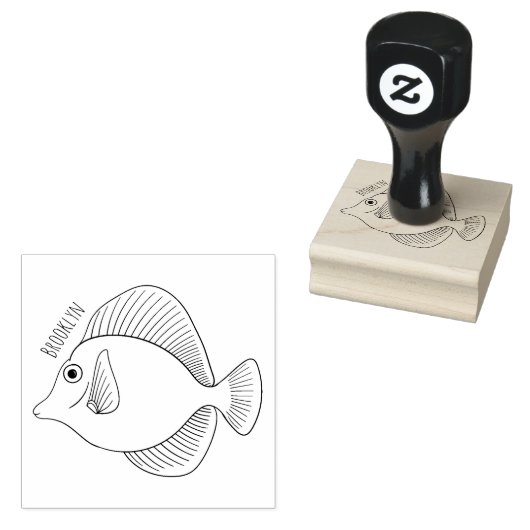 Gelbtang-Cartoon Gummistempel (Stempel)