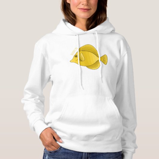 Gelbtang-Cartoon Hoodie (Vorderseite)