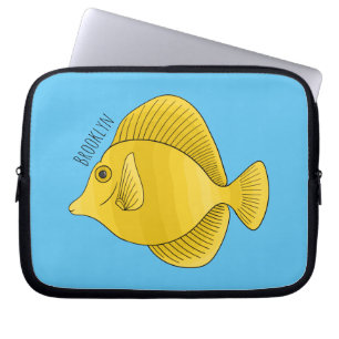 Gelbtang-Cartoon Laptopschutzhülle