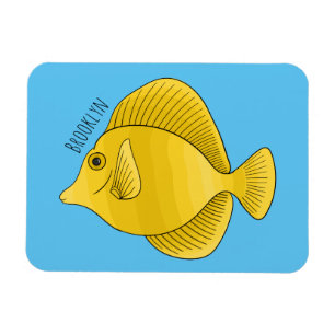Gelbtang-Cartoon Magnet