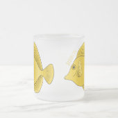 Gelbtang-Cartoon Mattglastasse (Mittel)