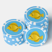 Gelbtang-Cartoon Pokerchips (Stapel)