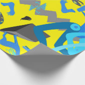 Gelbtanz Geschenkpapier (Ecke)